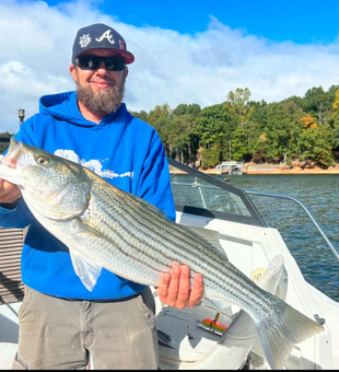 Hook up with Lake Lanier’s best Striped Bass!